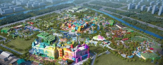 乐高乐园首次亮相上海旅游节：度假区土建工程完成，2025年正式开园