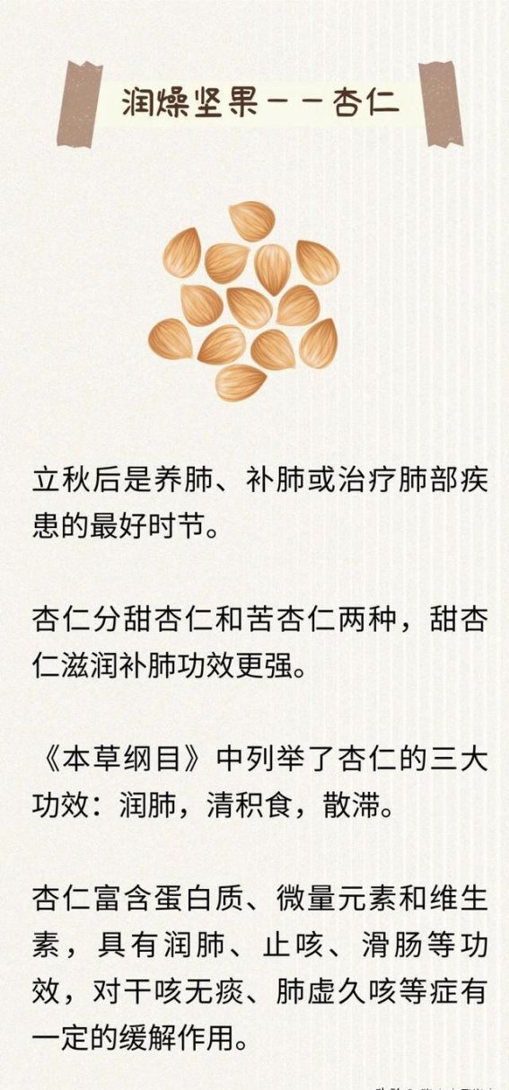 秋季最干燥，七种食物帮你润燥，健康过秋！