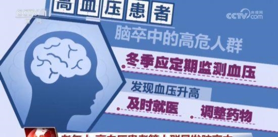 冬季气温骤降，如何应对脑卒中的高发风险？