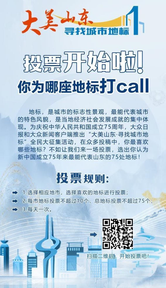 齐鲁大地的印记：75年间山东城市地标的辉煌与变迁
