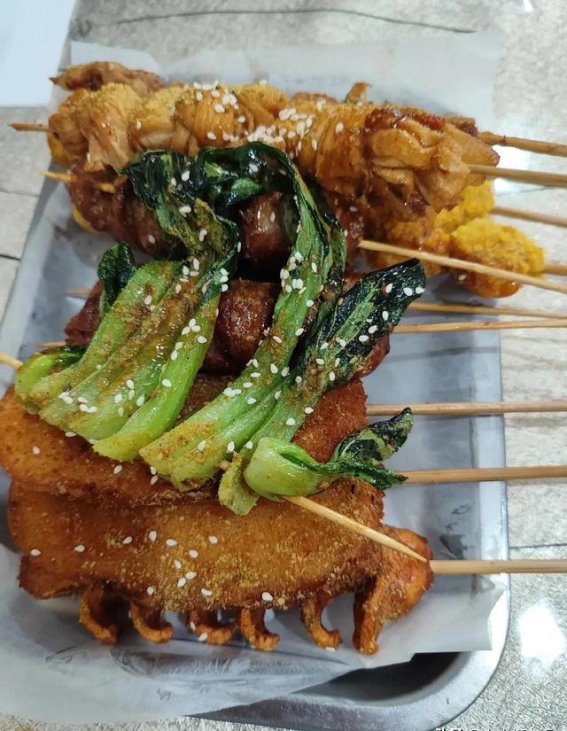 美味炸串，舌尖上的香脆诱惑