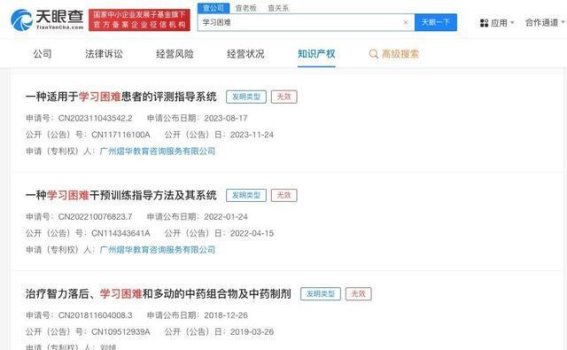 学习困难与创新探索：我国相关专利的现状与前景